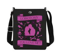JTOUK Dark Romance Novel Crossbody Bag Spicy Thrilling Book Lover Gift Smut Bookish Merch (You Love Me CB EU)