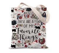 JTOUK Dark Romance Novel Tote Bag Spicy Book Reader Gift Smut Book Gift Booknerd Merch (Favorite Meadows Tote EU)
