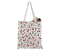 JTOUK Dr. P Tote Bag Favourite Drink Dropkick Pepper Gift for Soda Social Club (Dr P Tote EU)