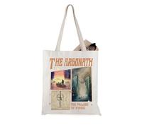 JTOUK Fantasy Movie Inspired Tote Bag Literature Gift Bookish Mythology Gift for Movie Fans (Pillars Tote EU)