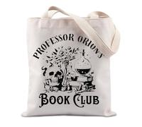 JTOUK Fantasy Reader Tote Bag Literary Gift Bookish Bookworm Gift Reading Book Club Merch (Orion Book Tote EU)