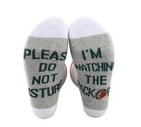 JTOUK Football Socks Please Do Not Disturb I’m Watching The P Socks Gift For Men women