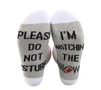 JTOUK Football Team Socks Gift Please Do Not Disturb I’m Watching The S Socks Seattle Gift (Watching the Seahawks EU)