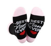 JTOUK Grandma Gift Grandmother Socks Grandma To Be Gift Grandma Mother’s Day Gift Grandma Birthday Gift for From Granddaughter (UK, Alpha, One Size, Regular, Regular, Nani Socks EU)