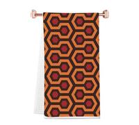 JTOUK Horror Movie Gift Hotel Carpet Pattern Kitchen Towel The Shining Carpet Gift Shining Movie Lover Gift (Overlook Towel EU)
