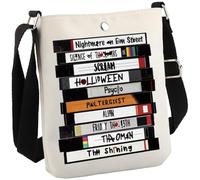 JTOUK Horror TV Show Merchandise Gift Serials Killer Inspired Horror Movie Lover Gift Scary Halloween Party Gift Tote Bag (Nightmare CB EU)