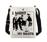 JTOUK I Want My Tote Bag Vintage Boy Group Shopping Bag Music Band Inspired Gift for Music Lovers (I Want My CB EU)