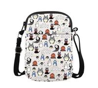 JTOUK Japanese Anime Crossbody Bag Anime Lover Gift Animated Movie Gift Cartoon Anime Merch (Anime Fri Cr EU)