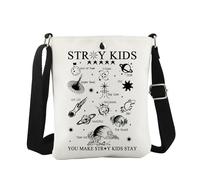 JTOUK K-Pop Lover Gift SKZ K-pop Boy Band Inspired Crossbody Bag for Fandom (Stray CB EU)