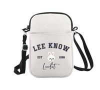 JTOUK Korean Pop Gift K-Pop Group Merch Kpop Boys Group Est 1998 Leebit Crossbody Bag K-Pop Music Lover Gift (1998Leebit CR EU)