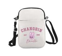 JTOUK Korean Pop Gift K-Pop Group Merch Kpop Boys Group Est 1999 Dwaekki Crossbody Bag K-Pop Music Lover Gift (1999Dwaekki CR EU)