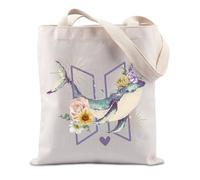JTOUK Korean Pop Music Group Tote Bag K-pop Music Band Fan Merch Korean Music Lover Gift (Whale Tote EU)