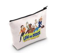 JTOUK Law Detective SVU TV Series Fans Makeup Bag - Detective Team Gift - TV Show Gift (Victims Unit Bag EU)