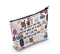 JTOUK LGBT TV Show Gift All The People are Fake Makeup Bag Simon Wilhelm Pride Gift (Fake Bag EU)
