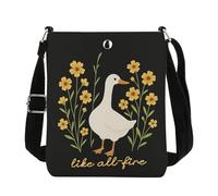 JTOUK Like All Fire Novel Crossbody Bag Booktok Booknerd Reading Gift Book Series Club Merch (All fire CB EU)