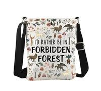 JTOUK Magic Kingdom Crossbody Bag Forbidden Forest Gift Wizard School Gift for Magic Lover (Forbidden Forest CB EU)