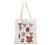 JTOUK Magic Kingdom Lover Gift WDW Theme Park Trip Gift Minnie Shaped Treat Tote Bag (Minnie Shaped Tote EU)