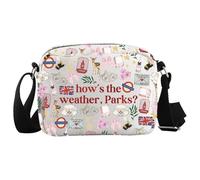 JTOUK Magnolia P Inspired Crossbody Bag How’s the Weather Parks Bookish Gift Romance Book Gift for Book Lover (Parks HKB EU)