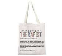 JTOUK Massage Therapist Gift Massage Therapist Appreciation Gift Massage Therapist Definition Tote Bag For Masseuse Massotherapist (Massage Therapist Tote EU)