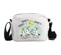 JTOUK Mine Baseball Sport Crossbody Bag Baseball Season Gift for Lover Bird Playing Baseball Merch(Mine HKB EU)