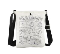 JTOUK Most Ardently Crossbody Bag PridePrejudice Gift Jane Literature Gift Bookish Gift Mr. Darcy Inspired Bookish Gift (Most Ardently CB EU)
