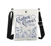 JTOUK Murder Novel Inspired Crossbody Bag True Crime Gift for Murder Mystery Fans (Greetings CB EU)