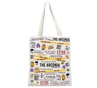 JTOUK Murders TV Show Inspired Gift Threesome Seek Criminals Gift TV Show Merchandise Tote Bag For True Crime Lovers (Murders TV Pattern Tote EU)