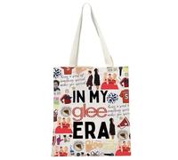 JTOUK Musical Comedy Inspired Gift TV Show Merchandise In My GleeEra Tote Bag Gift for TV Show Fans (GleeEra Tote EU)