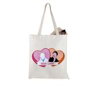 JTOUK Novelty Twilight Themed Charlie Swan Carlisle Cullen Book Lover Tote Bag (Book Lover Tote EU)