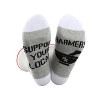 JTOUK Pharmacy Tech Pharmacy Technician Gift Support Your Local Pharmers Socks Pharmacist Rx Gift Pharmacy Socks for Mother (UK, Alpha, One Size, Regular, Regular, Pharmers Socks EU)