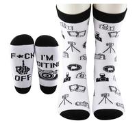 JTOUK Photographer Socks I'm Editing Photographer Gifts for Men Women Funny Editin Gift For Wedding Photographer (UK, Alpha, One Size, Regular, Regular, Editing Socks EU)