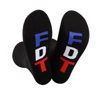 JTOUK Political Socks Gift Support Democracy Gift Vote Removes Gift President Socks Gift for Men Women (UK, Alpha, One Size, Regular, Regular, F D T Socks EU)