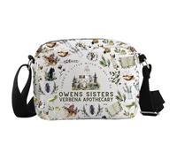 JTOUK Practical Magic Inspired Crossbody Bag TV Show Gift Halloween Witches Gift Witchy Fans Gift (Owner Sisters HKB EU)