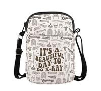 JTOUK Radiology Crossbody Bag Ultrasound Tech X Ray Gift Radiologic Technology Graduation Gift (Do Xray CR EU)