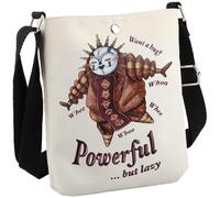 JTOUK RPG Game Lover Gift 33 Game Fan Gift Powerful But Lazy Esquie Crossbody Bag For Video Gamer (Powerful CB EU)