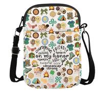 JTOUK Scout Leader Crossbody Bag Scout Life Gift Camping Group Gift Journey Bridging Ceremony Present (On My Honor CR EU)