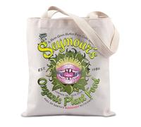JTOUK Scream Seymour’s Tote EU Horror & Comedy Movie Fan Gift Unisex-Adults Canvas Tote Bag 40 cm x 35 cm x 3 cm Seymour’s Tote Eu