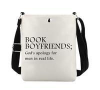 JTOUK Smut Reader Inspired Crossbody Bag God's Apology for Men in Real Life Bookworm Gift (Real life CB EU)