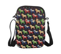 JTOUK Swedish Dala Horse Makeup Bag Traditional Red Dala Horse Gift Swedish Souvenir Gift (Dale Horse CR EU)