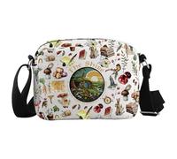 JTOUK The Shire Crossbody Bag Fantasy Bookish Fandom Merch L Ring Gift Literature Gift Book Nerd Gift Movie Fans Gift (The Shire HKB EU)