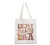 JTOUK Theatre Life Rehearsal Gift Drama Theater Gift In My Theatre Era Theatre Tote Bag for Actor Performer (Theatre Era Tote EU)