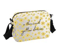 JTOUK TV Show Inspired Gift Stars Hollow Gift A Thousand Yellow Daisies Crossbody Bag For Fans (Yellow Daisies HKB EU)