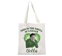 JTOUK Vampire Movie Inspired Gift Team Edward Gift This Is The Smell Of A Killer Bella Tote Bag for Vampire Lover (Smell Bella Tote EU)