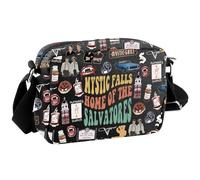 JTOUK Vampire TV Show Inspired Gift TVD Merchandise Gift Vampire Fandom Gift Mystic Falls Home Of the Salvatore Crossbody Bag (Mystic Falls HKB EU)
