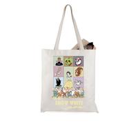 JTOUK White Princess Movie Gift In My Snow Era Tote Bag Fairy Tale Lover Gift Princess Character Gift (Snow Era Tote EU)