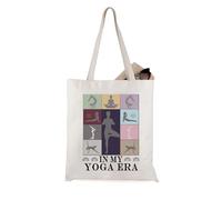 JTOUK Yoga Gift In My Yoga Era Tote Bag for Yoga & Meditation Enthusiasts (Yoga Era Tote EU)