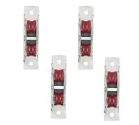 JTPMYFT Plastic Steel Door And Window Accessories Stainless Steel Bearing Nylon Roller Push-pull Window Rail Wheel(14mm,Concave wheel)