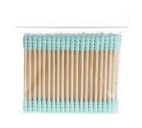 JTQYFI 100Pcs Cosmetic Makeup Cotton Swab Double For Head Ear Buds Cleaning Tools Double Round Tips Cotton Swabs