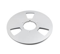 JTQYFI 10inch Empty Tape Reel Aluminum Alloy Open Roll Cassettes Three Holes Open Disc Sound Recorders Empty Disc