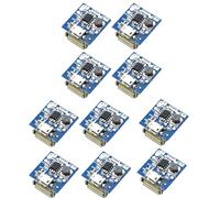 JTQYFI 10Pcs 5V Battery Charging Board Step Up Module Feature Overcharge And Discharge Protections With LED Lights Temperature Control Board